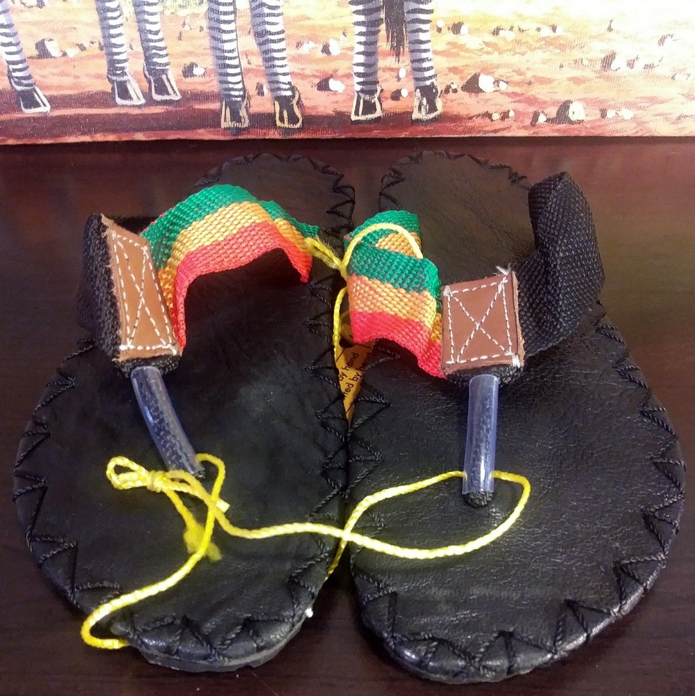 Kiss Size 3.5Y Handcrafted Sandles